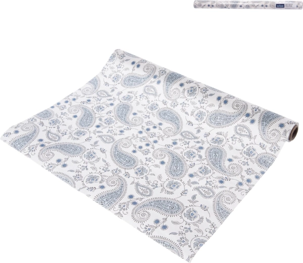 Camino de mesa de papel con estampado cachemir 180 × 40 cm