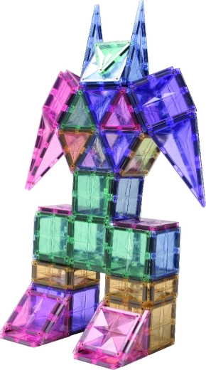 Cleverclixx juego de construcción magnético Creative Pack Pastel (125 piezas)