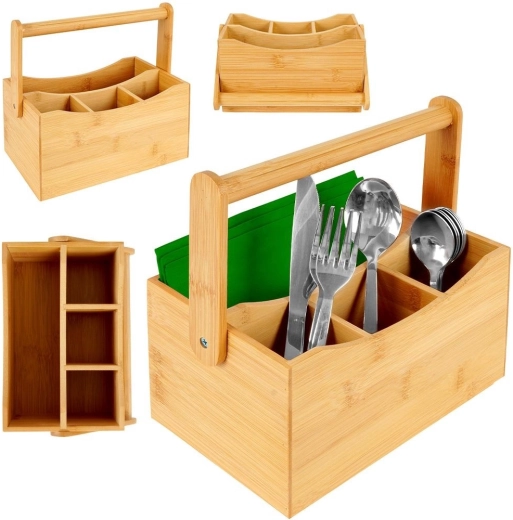 Cuatro prácticos compartimentos