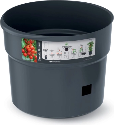 Gran capacidad de 18 l para raíces fuertes