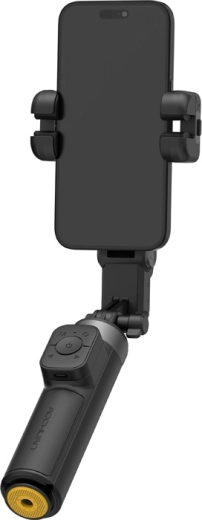 AOCHUAN M3 Pro mini estabilizador para teléfono con sensor IA, luz RGB y control remoto (negro)