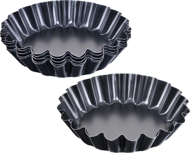 Moldes metálicos Orion para tartaletas de 11 cm - 6 uds.