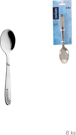 Cucharillas de café de acero inoxidable Lysbon 6 uds
