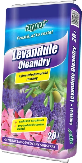 Sustrato para lavanda y plantas mediterráneas 20 l Agro