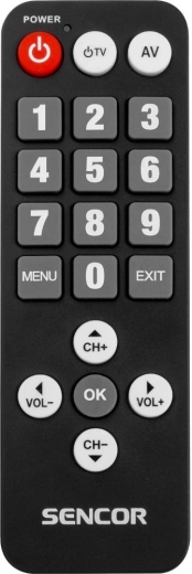 Control cómodo de las funciones del televisor
