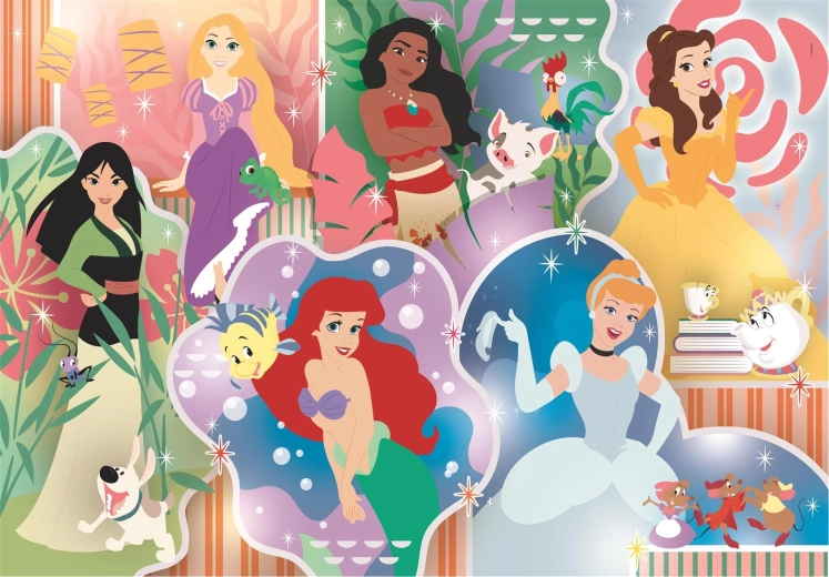 Maxi puzle Princesas Disney 24 piezas CLEMENTONI