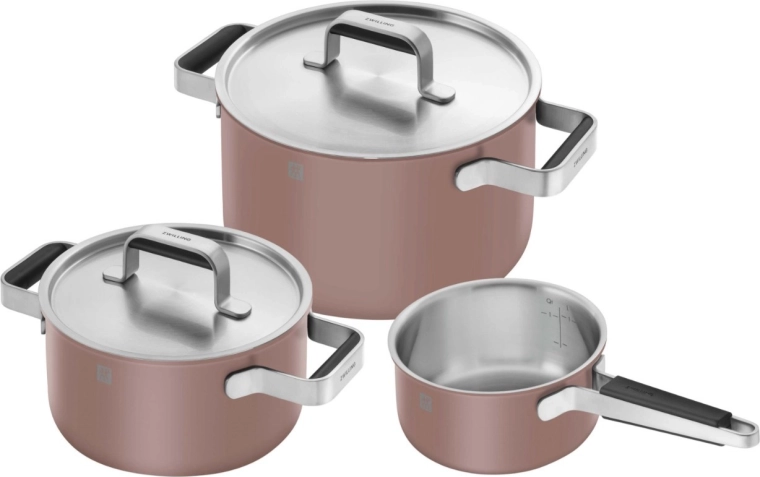 Set de 3 ollas ZWILLING Pure