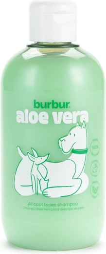 Burbur champú para perros con aloe vera, biotina y provitamina B5 400 ml