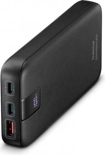 Powerbank de alto rendimiento 20000 mAh antracita