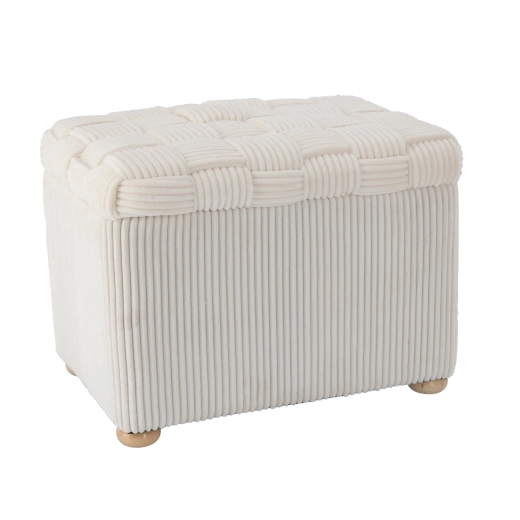 Asiento trenzado decorativo