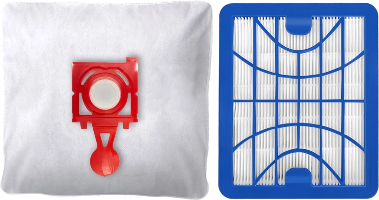 Kit de 18 bolsas de microfibra y filtro HEPA para aspiradoras Zelmer