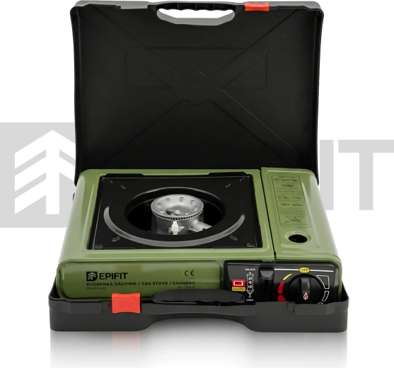 Hornillo de gas turístico SPARK100 verde