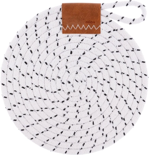 Posavasos de algodón Skandi blanco 21 cm