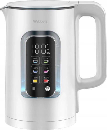 Hervidor eléctrico con regulación de temperatura 1,5 l WEBBER ELIYA