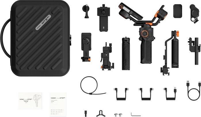 Hohem iSteady MT3 Pro kit de estabilizador con seguimiento por IA
