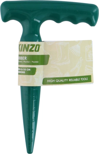 Plantador con marcas KINZO 0–10 cm