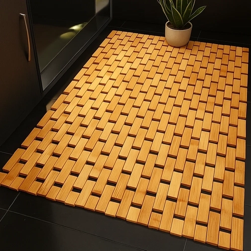Tamaño práctico 80 × 50 cm para la ducha y el lavabo