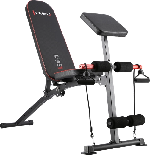 Banco de musculación ajustable HMS L8021