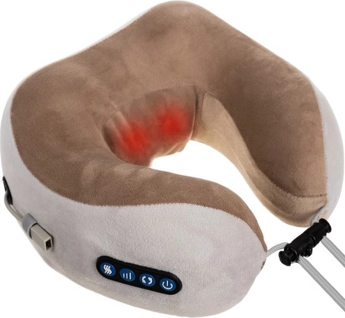 Almohada de masaje con calefacción para cuello y cervicales Soulima - 1 pieza