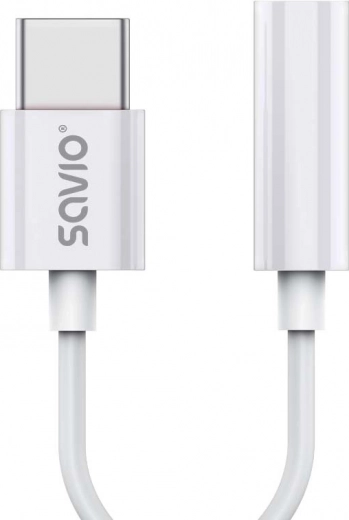 Adaptador de audio USB‑C a jack de 3,5 mm con DAC SAVIO