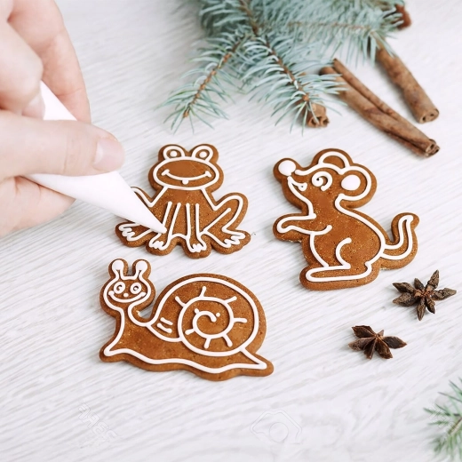 Ideales para pan de jengibre y decoración