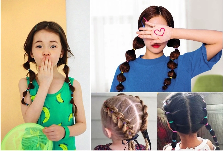 Perfectas para trenzas y peinados infantiles