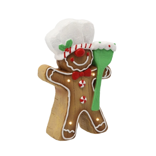 Acabado detallado de pan de jengibre