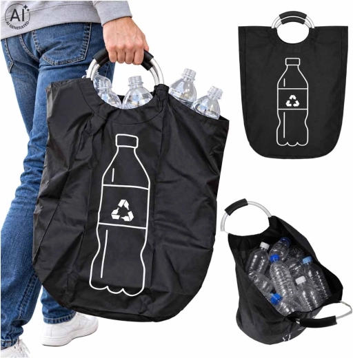 Bolsa para botellas retornables para la separación de residuos