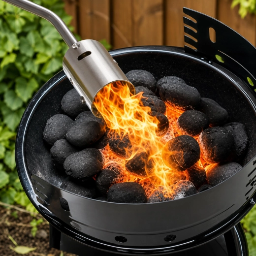 Uso práctico también para encender rápidamente la barbacoa