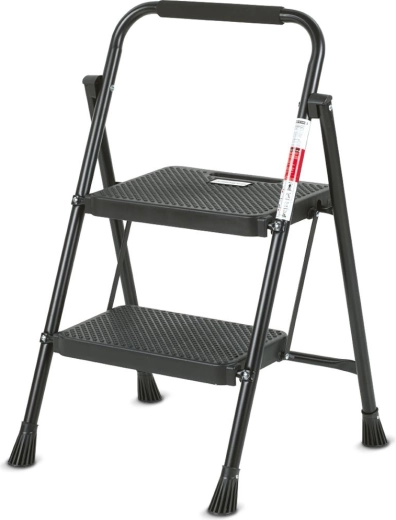 Escalera doméstica de acero Lamart Eurostep con 2 peldaños