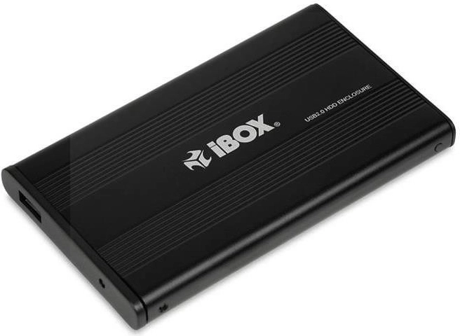 Carcasa externa de aluminio para disco 2,5" SATA USB 2.0 I-BOX