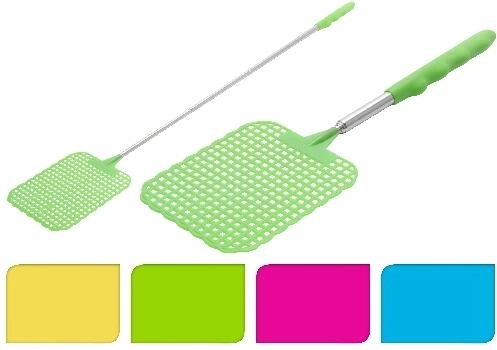 Matamoscas telescópico 24–56 cm, mix de colores