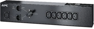 Bypass de servicio APC para UPS de 10 A con conector C14 y 6× C13