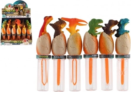 Pompero Dinosaurio en huevo