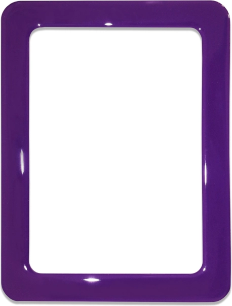 Marco magnético autoadhesivo morado 16,0x11,8 cm