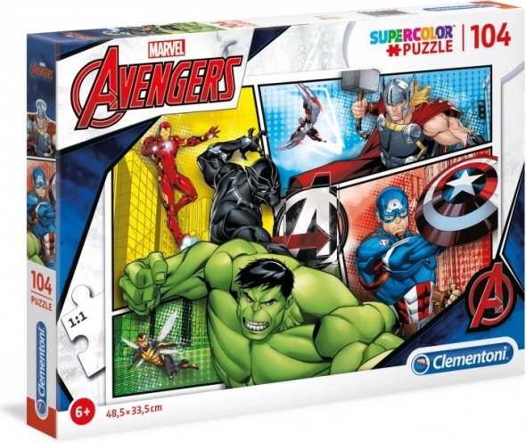 Puzle de 104 piezas MARVEL The Avengers