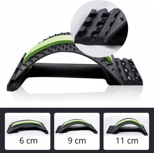 Ajuste de tres niveles para un estiramiento preciso