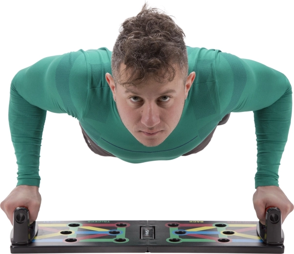 Diseño plegable para entrenar en cualquier lugar