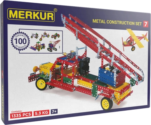 Merkur M7 gran set de construcción metálico de 1335 piezas