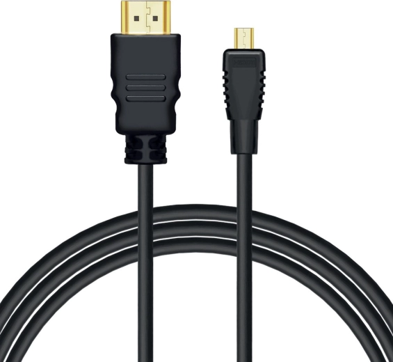 Cable HDMI a micro HDMI con Ethernet de 2 m