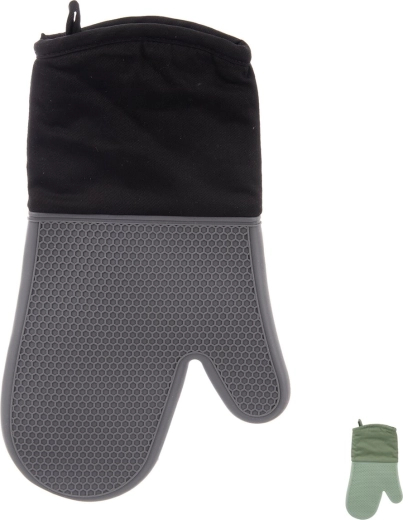 Guante de cocina de algodón y neopreno