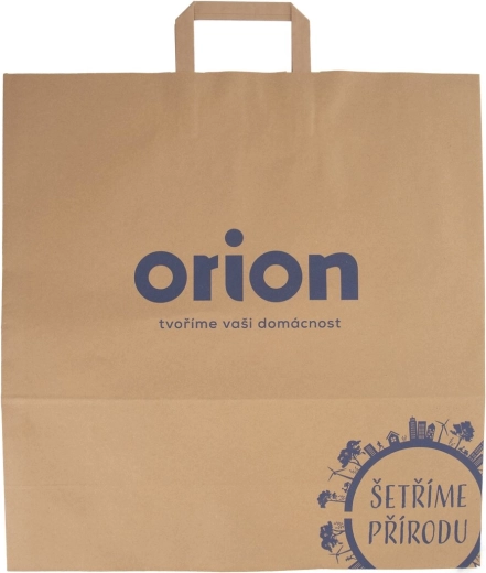Bolsa publicitaria de papel RM «Cuidamos la naturaleza» 45 × 48 cm