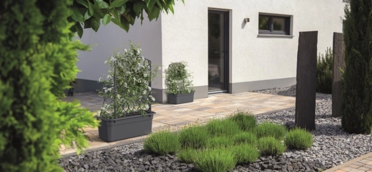 Resistente y con estilo para exterior