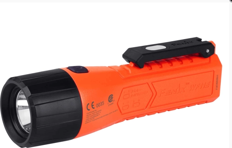 Fenix WF11E linterna antiestática ATEX para entornos explosivos 200 lm