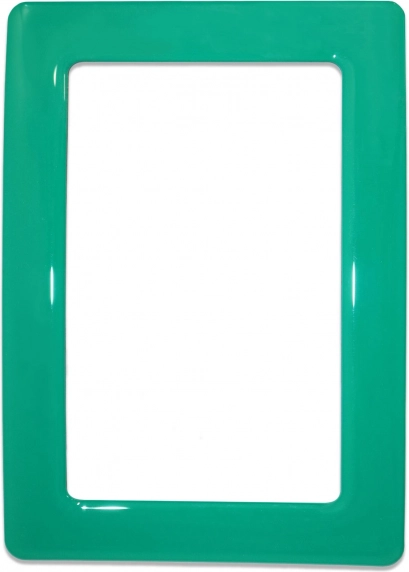 Marco magnético autoadhesivo 12,3 × 8,1 cm – verde