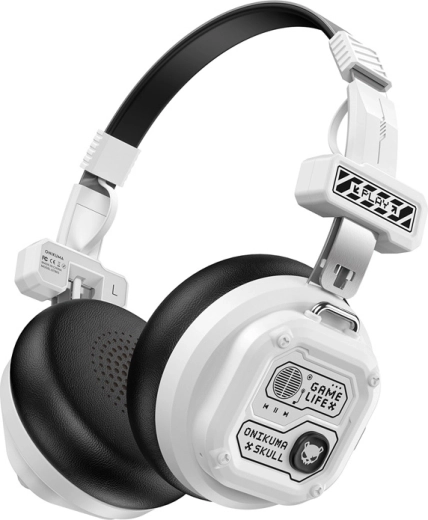 Auriculares inalámbricos gaming ONIKUMA GT803 blancos