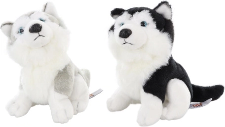 Husky de peluche 15 cm