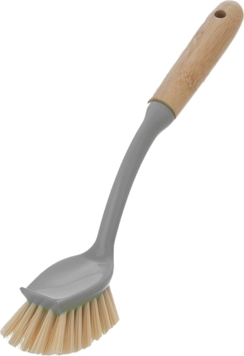 Cepillo para vajilla Orion Woody con mango de bambú