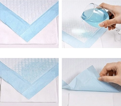 Capa inferior impermeable y bordes sellados