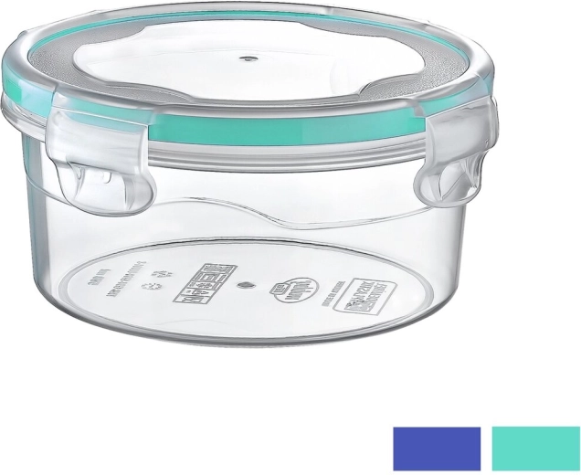 Recipiente redondo para alimentos Saver Box con tapa de 1 l